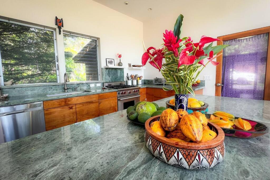 Jungle Haven Ocean Front Eco Villa On Fruit Farm Pahoa Exterior photo