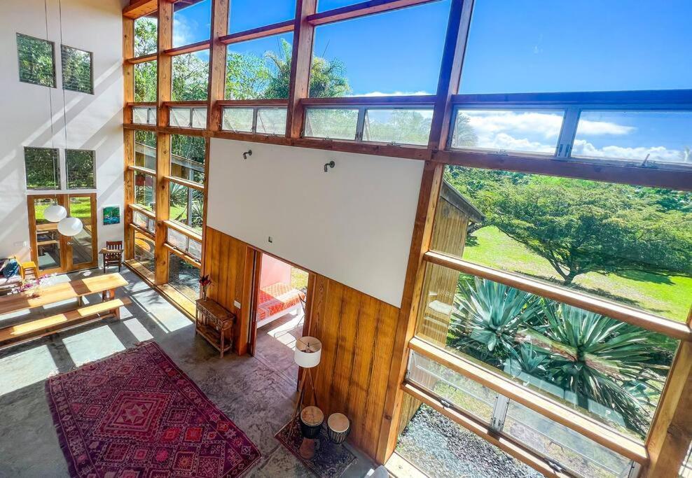 Jungle Haven Ocean Front Eco Villa On Fruit Farm Pahoa Exterior photo